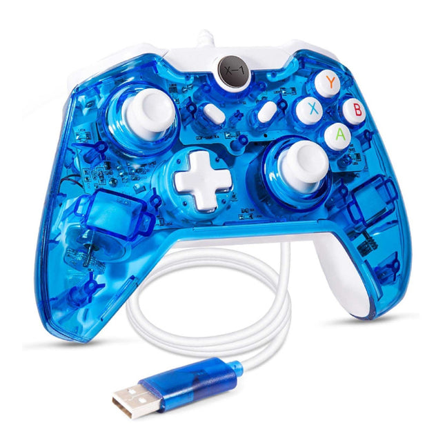 Gaming Controller voor Xbox One / PC - Gamepad met Vibratie Wit