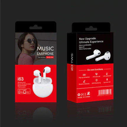 Pro 4 Draadloze Oortjes - True Touch Control TWS Oordopjes Bluetooth 5.0  Wireless Buds Earphones Oortelefoon Zwart