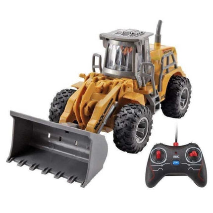 Bulldozer Graafmachine met Afstandsbediening - Bestuurbaar Speelgoed Machine op 1:32 Schaal