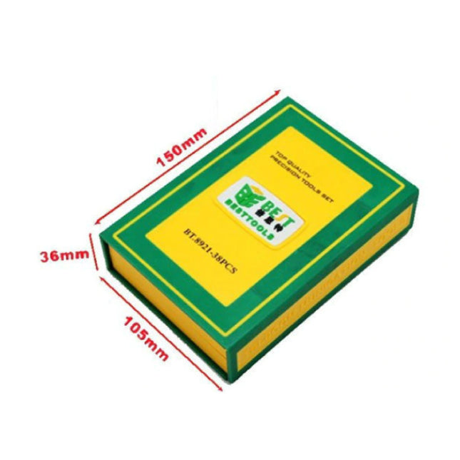 38 in 1 Professioneel Gereedschap Tools Kit Outils Screwdriver Schroevendraaier Set - Voor iPhone / iPad / Smartphone / Tablet