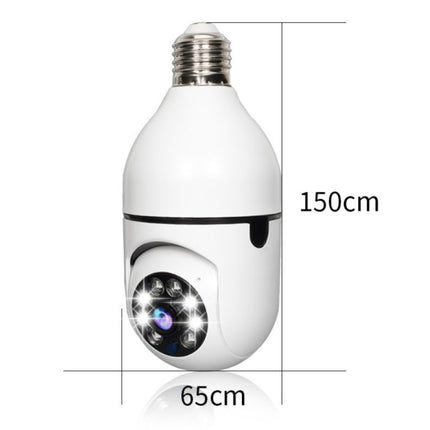 E27 Lamp Camera met Microfoon - WiFi Night Vision Motion Detection Smart Home Security