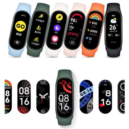 Mi Band 7 - Smart Watch Band Fitness Sport Activity Tracker Horloge Android iOS Zwart