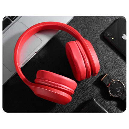HD100 Bluetooth Koptelefoon met AUX Aansluiting - Headset met Microfoon DJ Headphones Rood