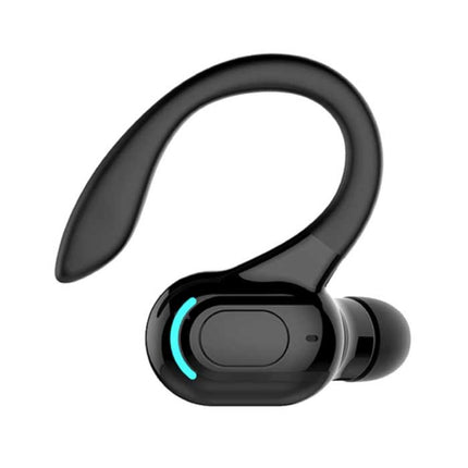 Draadloze Headset - Oorhaak Oordopje met Touch Control - TWS Oortje Bluetooth 5.2 Wireless Bud Headphone Oortelefoon Zwart