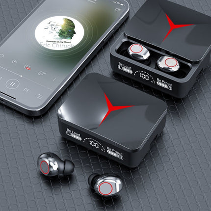 Draadloze Gaming Oordopjes - Touch Control Oortjes TWS Bluetooth 5.3 Zwart