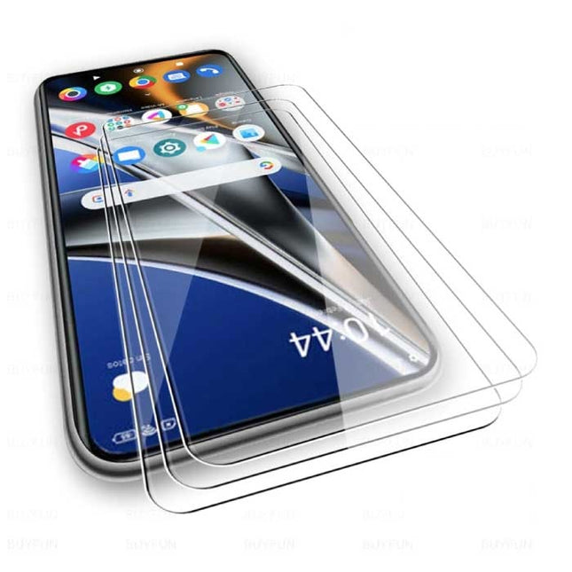 3-Pack Xiaomi Poco X4 Pro 5G Screen Protector Full Cover 9D Tempered Glass Film Gehard Glas Glazen