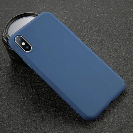 iPhone 6S Ultraslim Silicone Hoesje TPU Case Cover Navy