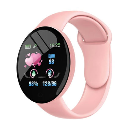 B41 Smartwatch Siliconen Bandje Health Monitor / Activity Tracker Horloge Android iOS Roze