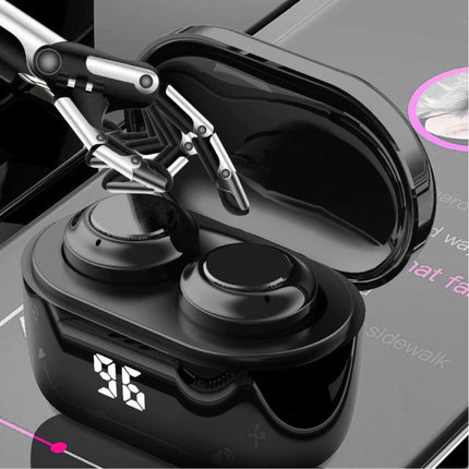 A6 Draadloze Oortjes - True Touch Control TWS Oordopjes Bluetooth 5.0  Wireless Ear Buds Earphones Oortelefoon Zwart