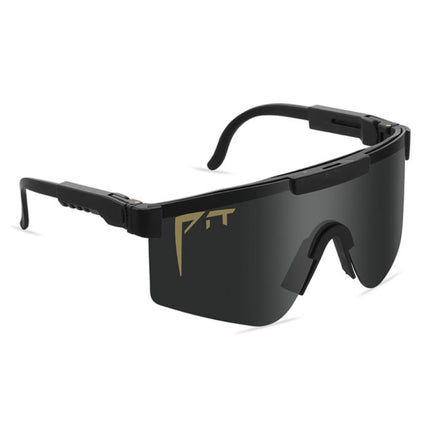 Gepolariseerde Zonnebril - Fiets Ski Sport Bril Shades UV400 Zwart