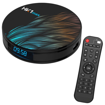 HK1 Max 4K TV Box Mediaspeler Android Kodi - 4GB RAM - 64GB Opslagruimte