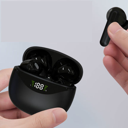 JS12 Air Pro Draadloze Oordopjes - Touch Control Oortjes TWS Bluetooth 5.1 Roze