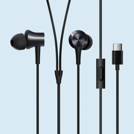 Piston 3 Oordopjes - met Microfoon en One Key Control - USB Type C Oortjes Oortelefoon Bedraad - Zwart