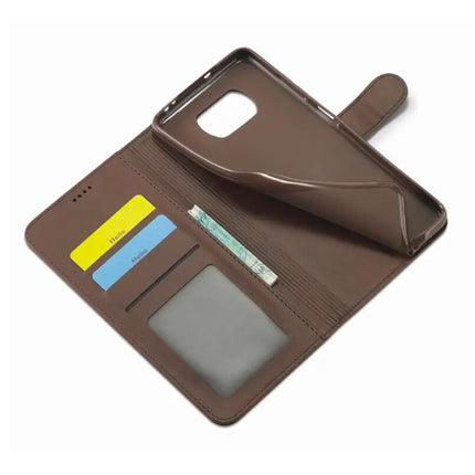 Xiaomi Poco M4 (5G) Flip Case Portefeuille - Wallet Cover Leer Hoesje - Bruin