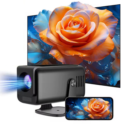 HP320 Mini Projector - 390 ANSI Lumen - Screen Mirroring Beamer Home Media Speler - Zwart
