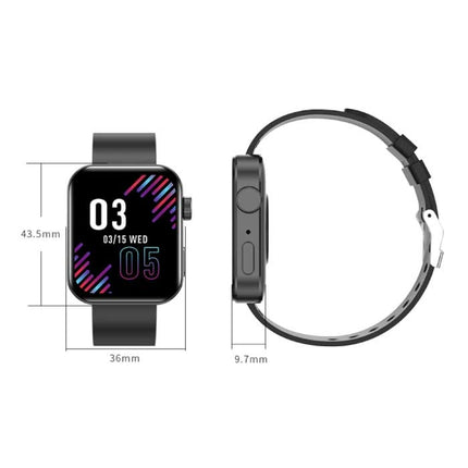 Smartwatch Smartband Smartphone Fitness Sport Activity Tracker Horloge IP67 iOS iPhone Android Siliconen Bandje Wit