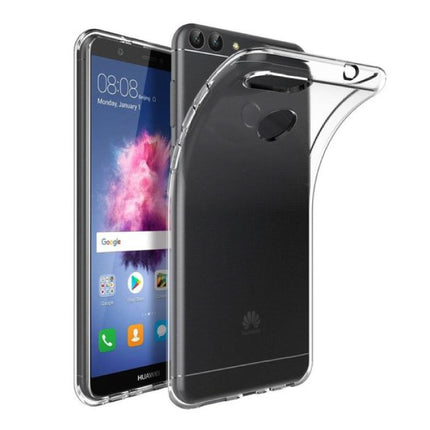 Huawei P Smart Transparant Clear Case Cover Silicone TPU Hoesje 