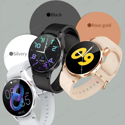 Smart Watch 6 - 1.44" Scherm - Sport Gezondheid Tracker Horloge Smartwatch - Silicoon Bandje - Wit