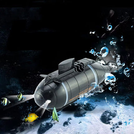 RC Duikboot met Afstandsbediening - Speelgoed Submarine Waterdicht - Blauw