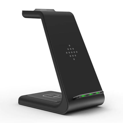 3 in 1 Oplaadstation voor Apple iPhone / iWatch / AirPods -  Charging Dock 18W Wireless Pad Zwart