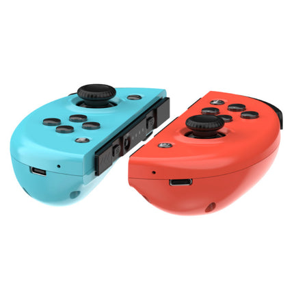 Gaming Controller voor Nintendo Switch - NS Bluetooth Gamepad Joy Pad met Vibratie Blauw-Rood