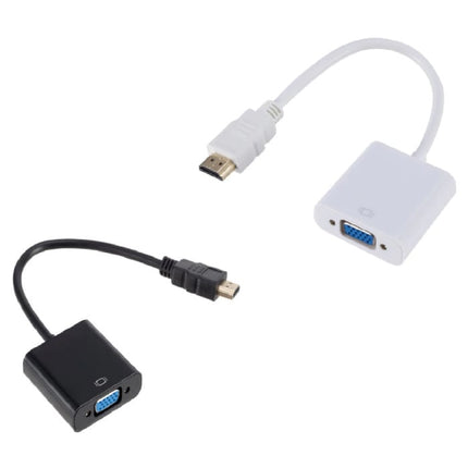 VGA naar HDMI Kabel - 1080p Full HD High Speed Zwart