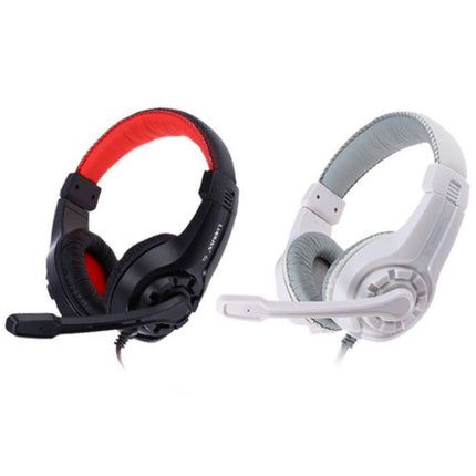 G1 Koptelefoon met Microfoon Headphones Stereo Gaming voor PlayStation 4 Rood