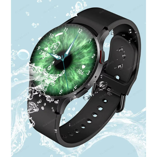 Smart Watch 6 - 1.44" Scherm - Sport Gezondheid Tracker Horloge Smartwatch - Silicoon Bandje - Roze