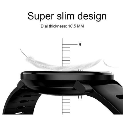 Sport Smartwatch IP68 -  Fitness Sport Activity Tracker Siliconen Bandje Horloge iOS Android Grijs