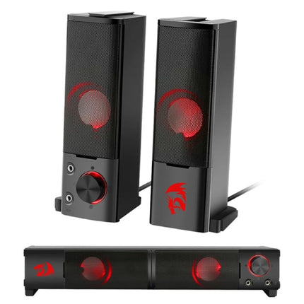 Orpheus GS550 Home Stereo Luidspreker Set - 2 in 1 Stereo Speakers Soundbar Luidsprekers Box Zwart