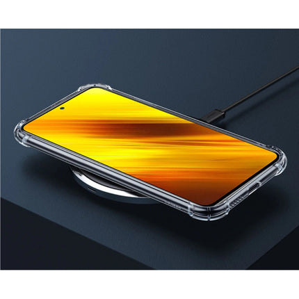 3 in 1 Bescherming voor Xiaomi Redmi K30 -  Screen Protector Tempered Glass + Camera Protector + Hoesje Case Cover
