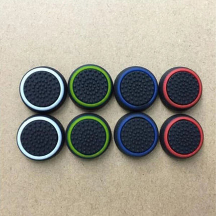 4 Thumb Stick Grips voor PS3/PS4/Xbox 360/Xbox One Joystick - Antislip Controller Caps - Groen en Rood