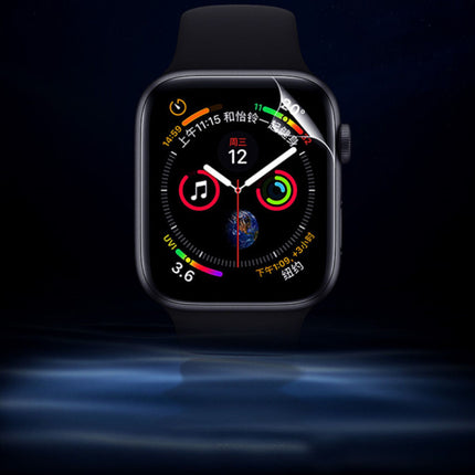 40mm Hydrogel Clear Screen Protector Full Cover Folie voor iWatch Series