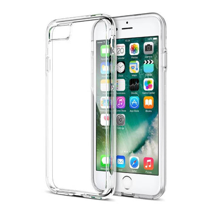 iPhone 7 Plus Transparant Clear Flexible Gel Bumper Case Cover Hoesje 