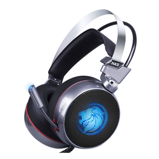 N43 Stereo Gaming Koptelefoon Headset Headphones 7.1 Virtual Surround met Microfoon