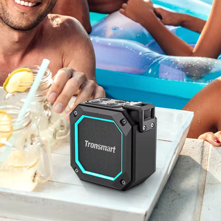 Groove 2 Draadloze Douche Luidspreker - IPX7 Waterdicht - Bluetooth 5.3 Dual EQ TWS Boom Box - Zwart
