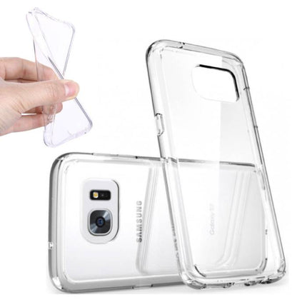 Samsung Galaxy S6 Transparant Clear Case Cover Silicone TPU Hoesje 