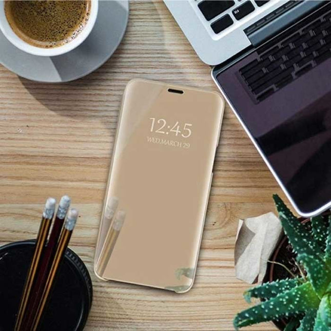 Oppo Realme C3 Smart Spiegel Flip Case Cover Hoesje Goud
