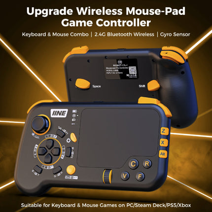 Touchpad Gaming Controller - 2.4GHz Bluetooth Gamepad met Muis - Roze