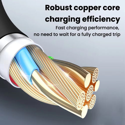 3 in 1 USB-C Oplaadkabel - iPhone Lightning / USB-C / Micro-USB - 1.5 Meter Oplader Data Kabel - Wit