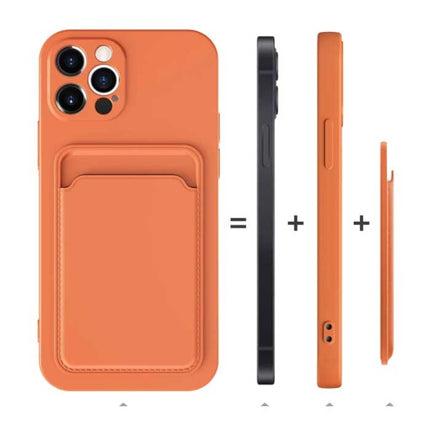 iPhone XR Kaarthouder Hoesje - Wallet Card Slot Cover Blauw
