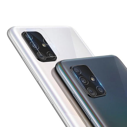 2-Pack Samsung Galaxy A71 Tempered Glass Camera Lens Cover - Shockproof Case Bescherming