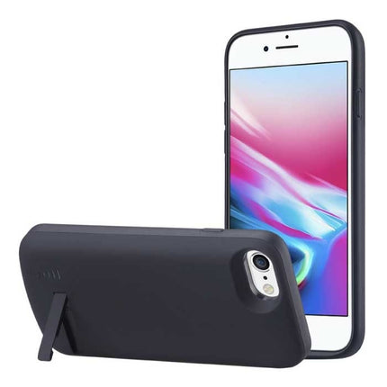 iPhone 7 Powercase 10.000mAh Powerbank Hoesje Oplader Batterij Cover Case Zwart