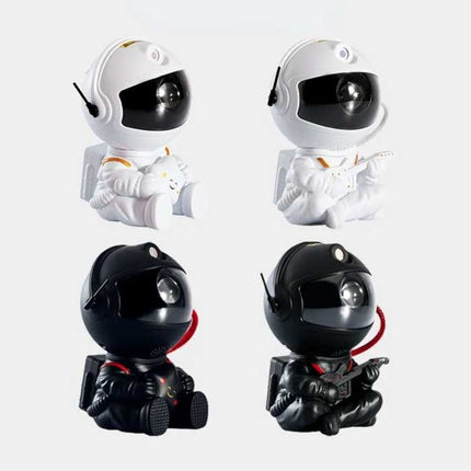 Astronaut met Ster - Sterren Ruimte Projector met Afstandsbediening - Sterrenhemel Sfeerlamp Wit