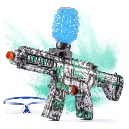 Gel Ball Blaster - M416 Model Speelgoed Soft Shell Foam Shooter - Aqua
