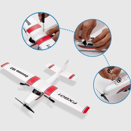 FX-801 RC Vliegtuig Glider met Afstandsbediening - Bestuurbaar Speelgoed Model Jet