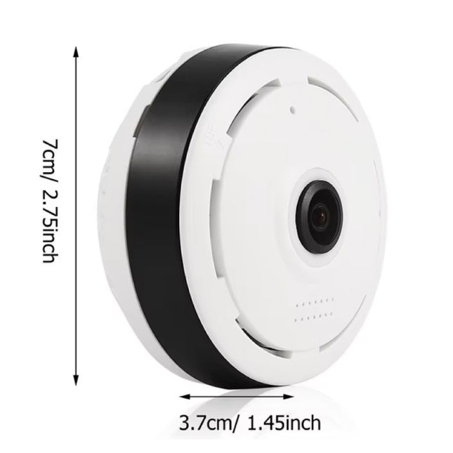 Mini Security Camera - Rookmelder HD 1080p Camcorder Motion Detection Night Vision - Wit 