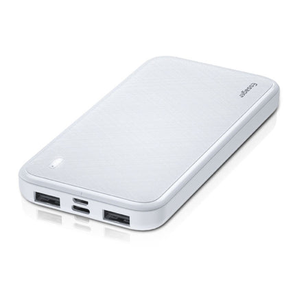 Powerbank 10.000mAh met 2 Oplaadpoorten  - 2.1A Externe Batterij Oplader Wit