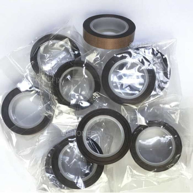 19mm/10M Hittebestendige Polyimide Tape - BGA PCB SMT Soldeertape Solderen Telefoon Reparatie