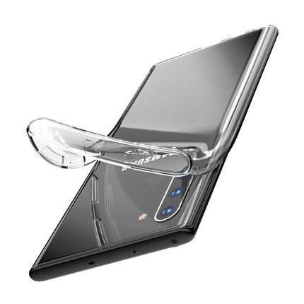 Samsung Galaxy Note 10 Transparant Clear Case Cover Silicone TPU Hoesje 